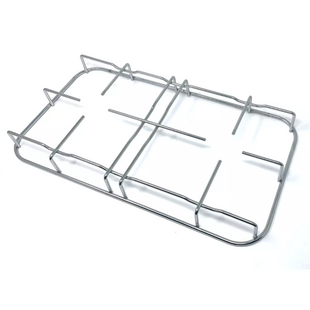 Griglia in acciaio 2 fuochi cucina gas Jollynox 44,7 x 24,5 cm.
