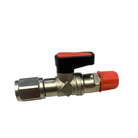 Rubinetto per bombola R32-R290 uscita 1/4