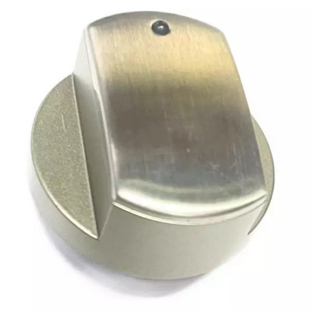 Manopola cucina piano cottura inox gas whirlpool ignis innesto 6 mm gambo mm 10