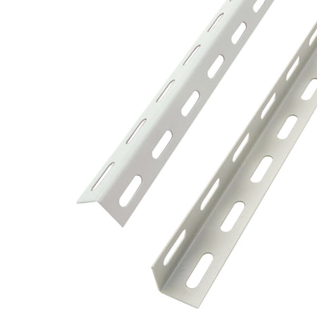 Angolare per scaffale in lamiera di acciaio verniciato antiruggine "Made in Italy"