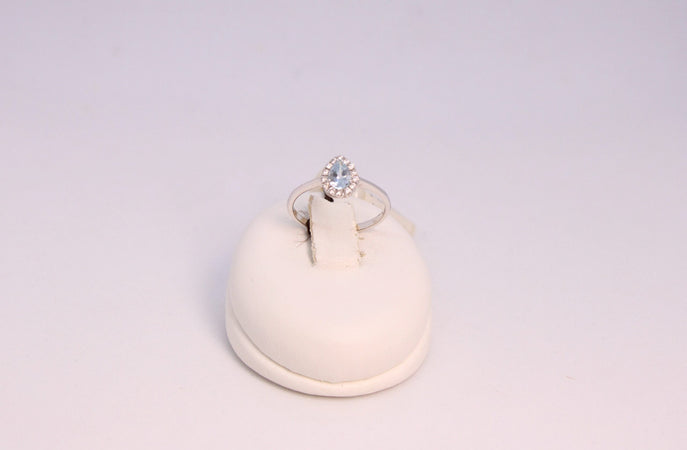 Anello donna acquamarina BIBIGÌ G08824479