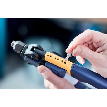 Pinza rivettatrice - RAPID - RP100 MULTI - Alluminio e acciaio inox - Confezione blister