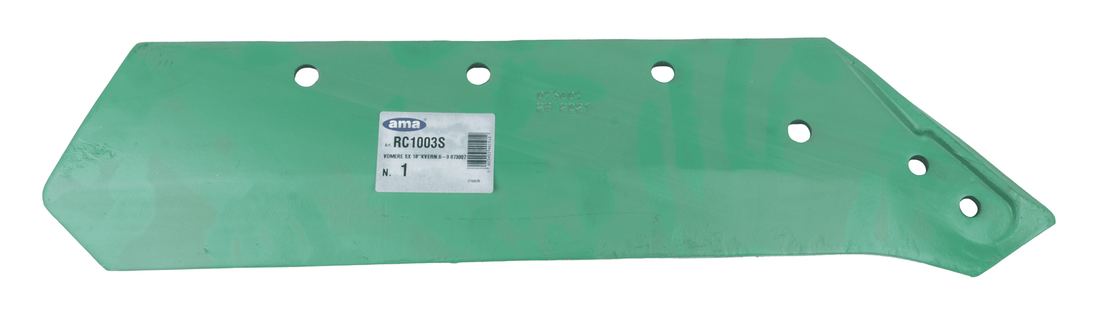 Vomere 18" adattabile Kverneland 073007 sx