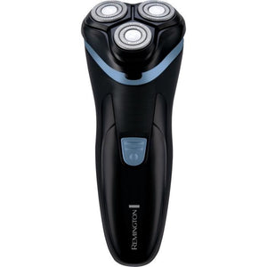 Rasoio rotante a batteria - REMINGTON - R1000 - 3 lame Dual Track - Rifinitore retrattile - Durata batteria 30 min - LED