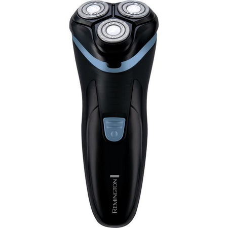 Rasoio rotante a batteria - REMINGTON - R1000 - 3 lame Dual Track - Rifinitore retrattile - Durata batteria 30 min - LED