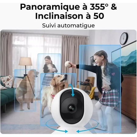 Telecamera interna - REOLINK - E340 - Bianco