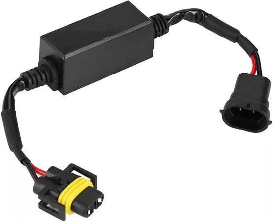 Filtro Canbus Portalampada con Resistenza per LED HB3 9005 Elimina Sfarfallamento e Errori