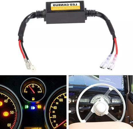 Filtro Canbus H1-H3 12V con Decoder e Resistenza Elimina Sfarfallamenti e Errori per Kit LED