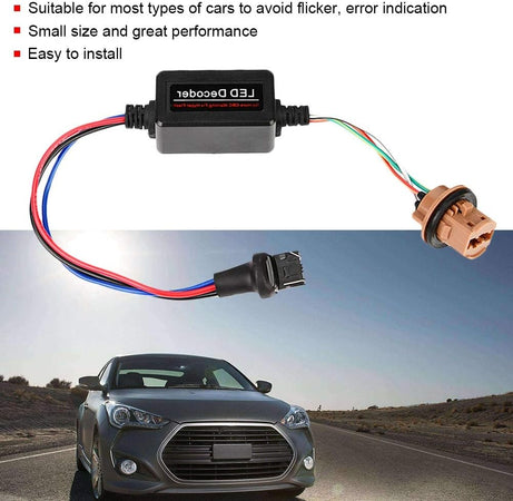 Filtro Canbus Portalampada T20 W27/5W Soluzione Completa per Eliminare Errori Spie e Intermittenza con Kit LED