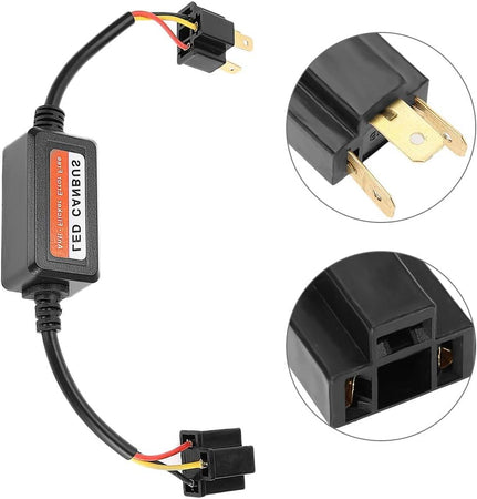 1 Filtro Canbus H4 Led Portalampada Resistenza Lampada Headlight H4 40W 12V Biluce