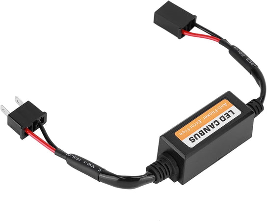 1 Filtro Led Warning Canceller Canbus Portalampada Resistenza Lampada H7 Kit