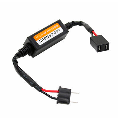 1 Filtro Led Warning Canceller Canbus Portalampada Resistenza Lampada H7 Kit