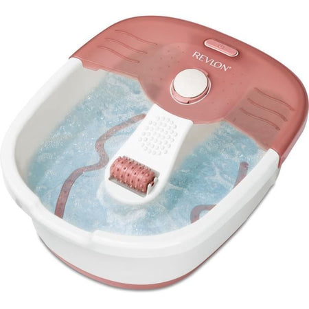REVLON RVFB7021PE2 Thalasso Prediprep - Bagnoschiuma rinvigorente - mantenimento della temperatura - pietra pomice e rullo massaggiante