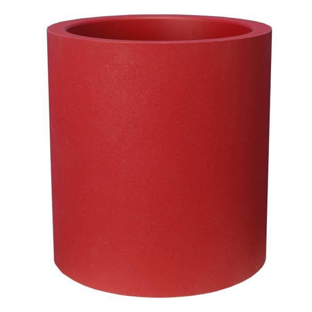 CONTENITORE IN GRANITO ROTONDO 40 ROSSO