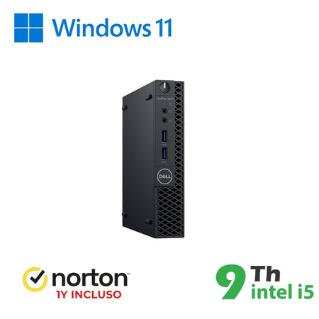 RINOVO DELL MINI PC REFURBISHED OPTIPLEX 3070-7050M I5-9X00 SODDR4 16GB SSD 512GB W11P NO DVD GRADE