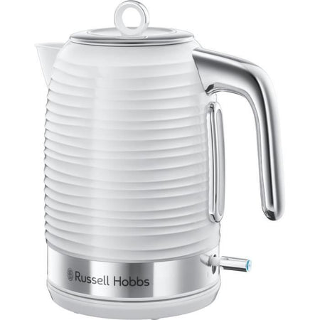 Bollitore Russell Hobbs 24360-70 Inspire 1.7L, ebollizione rapida, livello dell'acqua visibile, filtro anticalcare - bianco