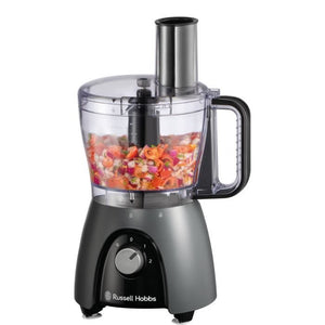 Robot da cucina - RUSSEL HOBBS - Desire Matte Charcoal - 600 W - 2 velocità + impulso - Nero