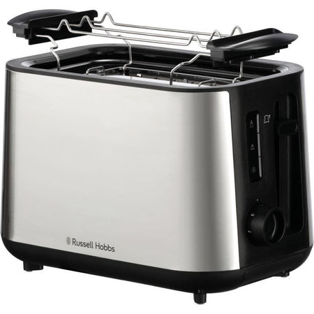 Tostapane - RUSSELL HOBBS - HEATON - 2 slot - Acciaio inossidabile