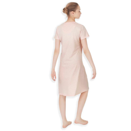 Ragno Camicia da notte Maniche Corte in jersey di cotone DC52NK S30 - Passarelli Biancheria