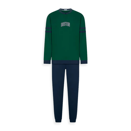 Ragno Pigiama Cotone Leggero da Uomo U653NQ S32 - Passarelli Biancheria