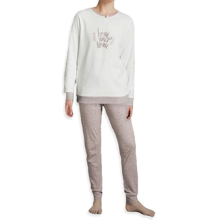 Ragno Pigiama Invernale in Caldo Cotone da Donna DA32N1 S27 - Passarelli Biancheria