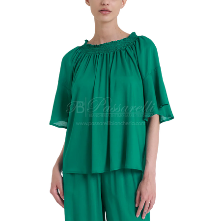 Ragno Blusa Donna Manica Gomito in Viscosa DQ05DE 2505S44