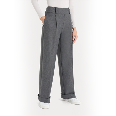 Ragno Pantalone Invernale da Donna ampio con tasche in Compact DO16PE 2411S74
