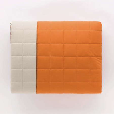 Riviera Paint Copriletto Trapuntato in Cotone Double Face Singolo - B70