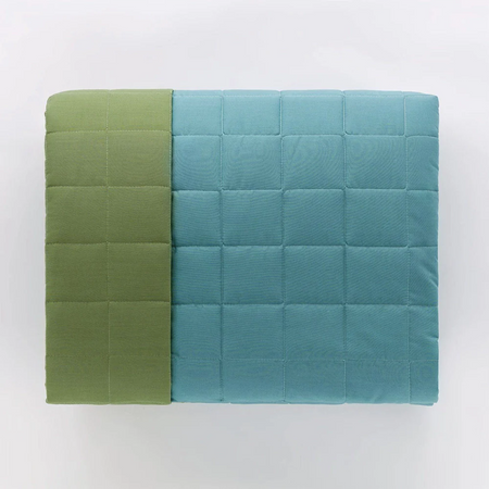 Riviera Paint Copriletto Trapuntato in Cotone Double Face Singolo - B70