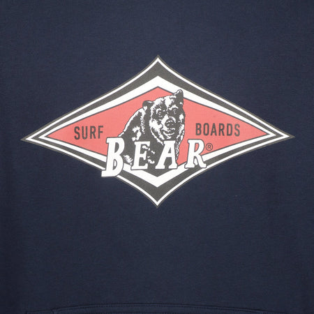 Felpa Bear Hoodie Big Logo sky captain