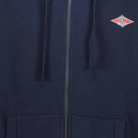 Felpa Bear Full Zip Small Logo sky captain