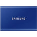 SAMSUNG SSD esterno T7 USB tipo C colore blu 2TB