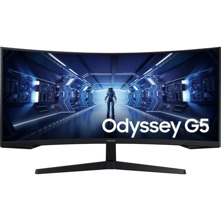 Schermata PC da gioco curvo - Samsung - Odyssey G5 - G55T C34G55TWP - 34 '' UWQHD - SAD - 1 MS - 165Hz - HDMI / Displayport / USB