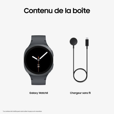 Reloj inteligente Samsung Galaxy Watch8 4G de 40 mm en color grafito