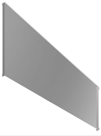 Separatore zincato per cassettiera metallica di profondità 30 cm.