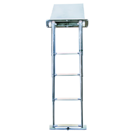 Scaletta Inox Ad Incasso 4 Gradini