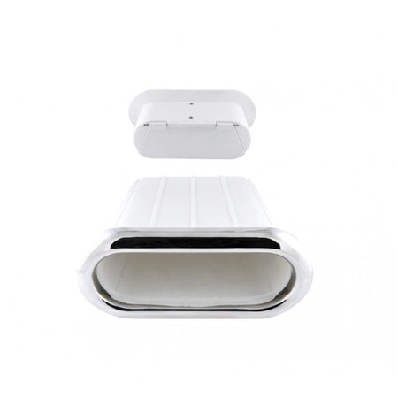 Scarico Ovale Nylon-Inox
