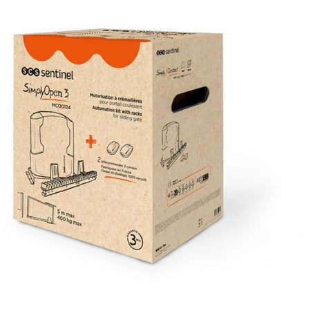 Motorizzazione per cancelli a cremagliera - SCS SENTINEL - SimplyOpen 3