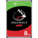 Disco rigido SEAGATE IronWolf ST8000VN004 - 3,5 interni - 8 TB - SATA (SATA / 600) - 7200 rpm - Buffer 256 MB