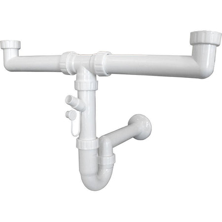 Sifone Ad S In Pvc 2 Vie 1"1/2X40