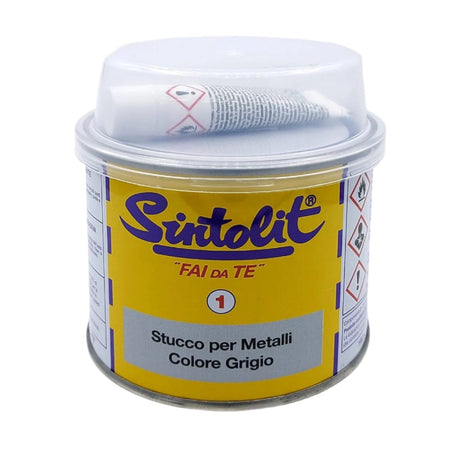 Stintolit stucco bicomponente per metallo "Fai da te" ricostruisce in pochi minuti