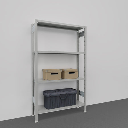 SCAFFALATURA in metallo da magazzino Verniciata cm. 100x30x180h