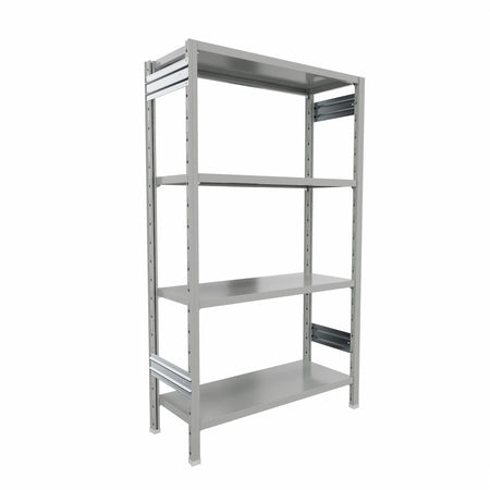 Scaffalatura in metallo da magazzino Verniciata cm. 100x40x180h