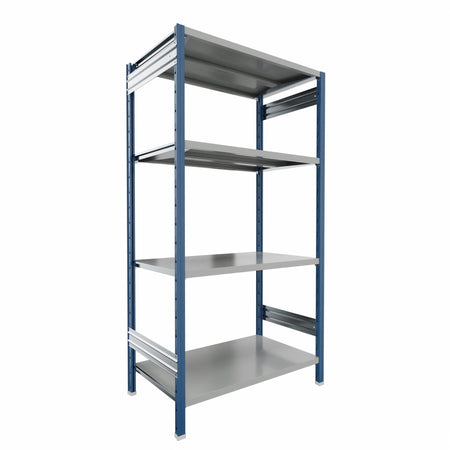 Scaffalatura metallica da magazzino Verniciata cm. 100x60x200h
