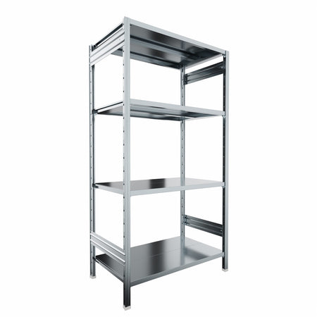 Scaffalatura in ferro per magazzino Zincata cm. 100x60x200h