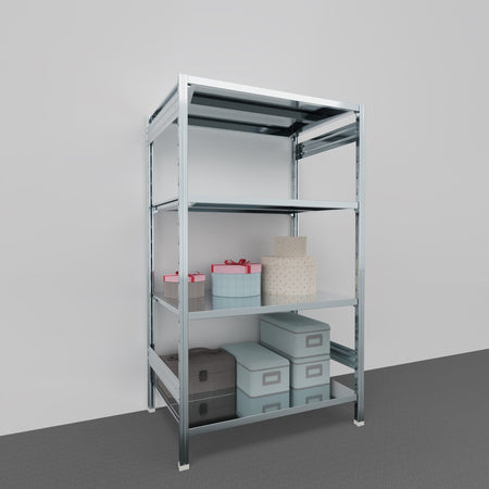 Scaffalatura in metallo da magazzino Zincata cm. 100x70x180h