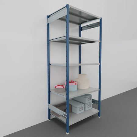 Scaffalatura metallica da magazzino Verniciata cm. 100x70x242h