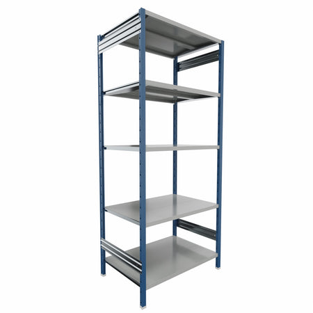 Scaffalatura metallica da magazzino Verniciata cm. 100x70x242h