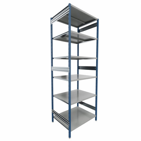 Scaffalatura in ferro da magazzino Verniciata cm. 100x80x300h