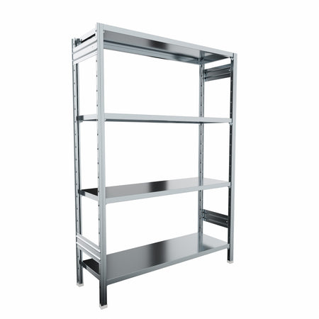 SCAFFALATURA in metallo da magazzino Zincata cm. 120x40x180h